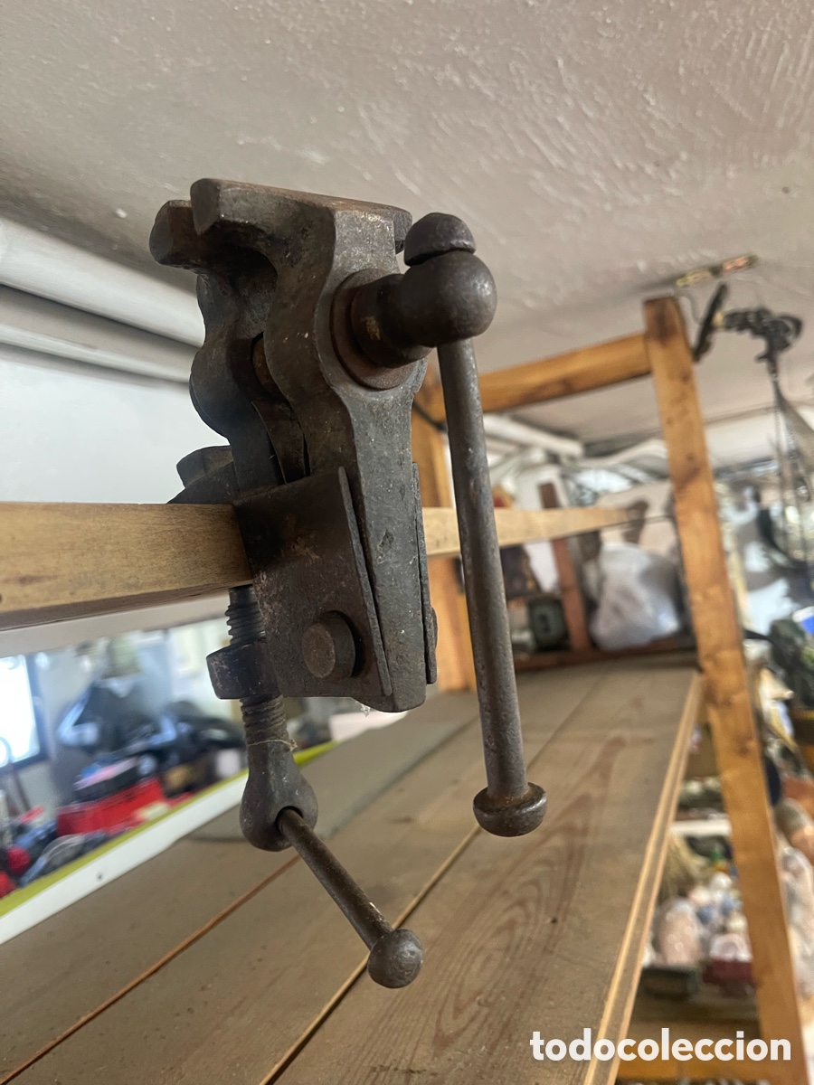 Antig&uuml;edades: Tornillo antiguo de hierro - Foto 2