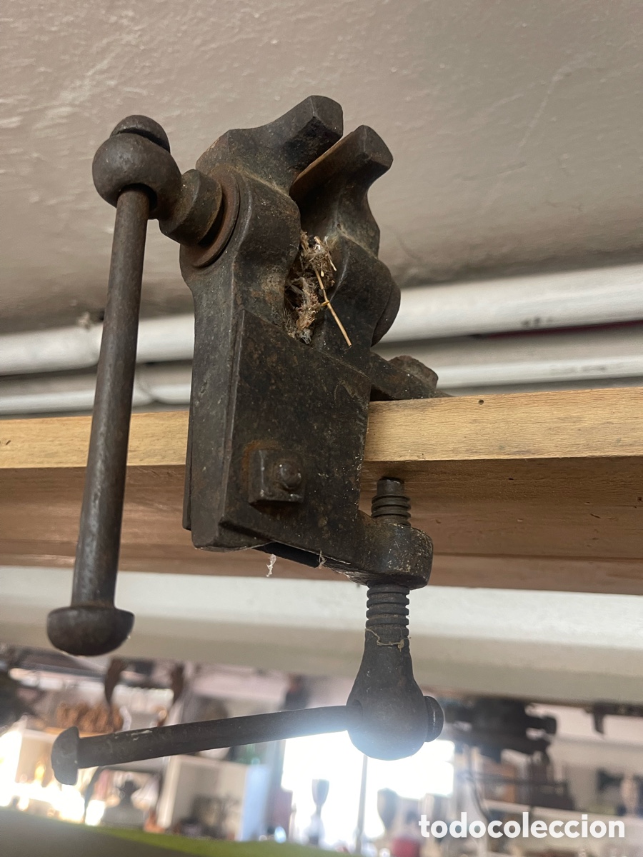 Antig&uuml;edades: Tornillo antiguo de hierro - Foto 3