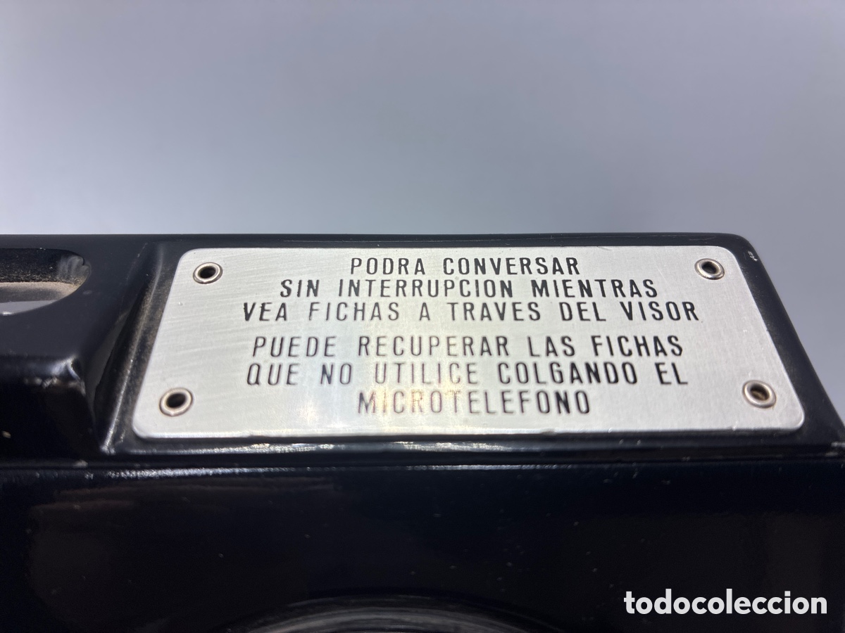 Tel&eacute;fonos: Tel&eacute;fono Cabina de fichas. - Foto 6