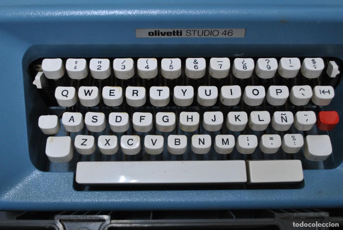 Antig&uuml;edades: M&Aacute;QUINA DE ESCRIBIR OLIVETTI STUDIO 46 - Foto 5