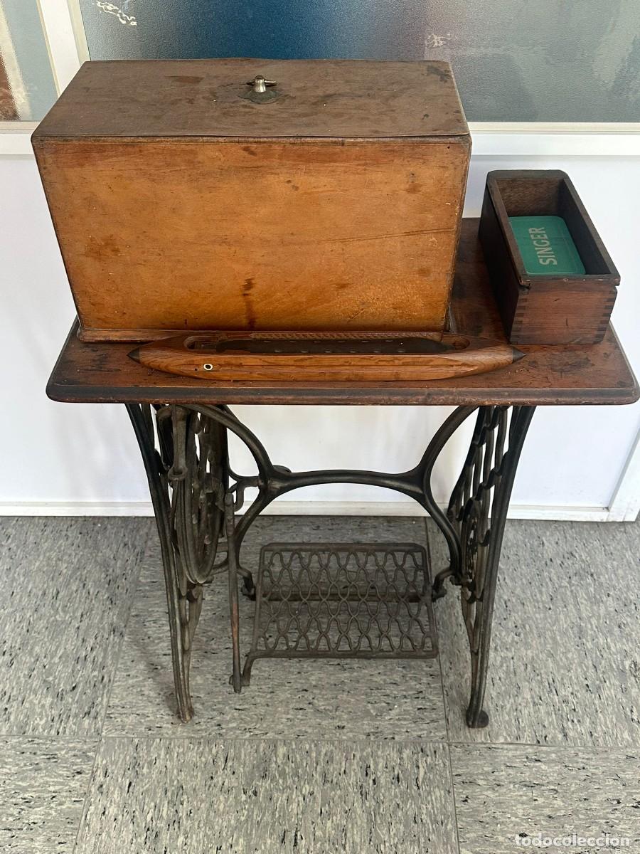 Antig&uuml;edades: MAQUINA COSER SINGER - Foto 3