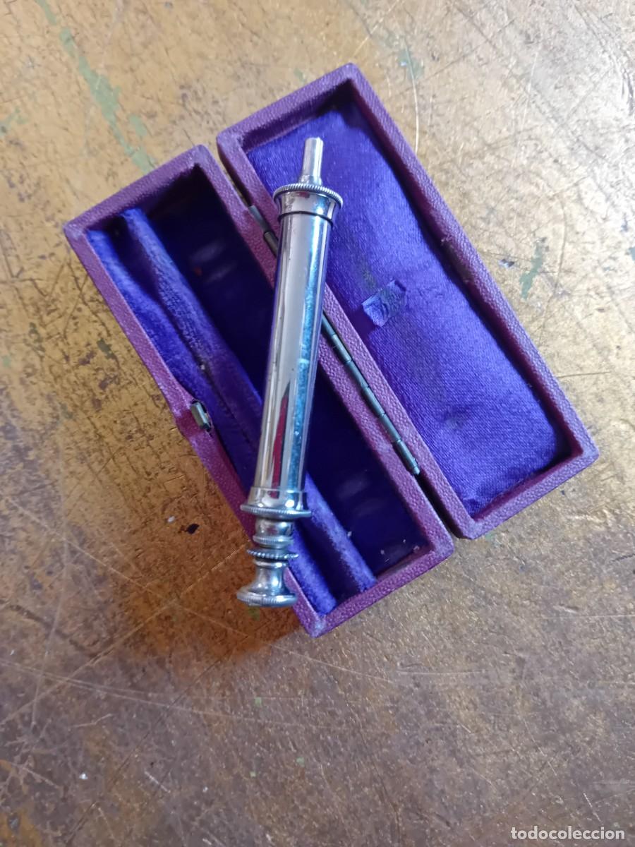 Antig&uuml;edades: Jeringa siglo XIX con estuche original - Foto 2