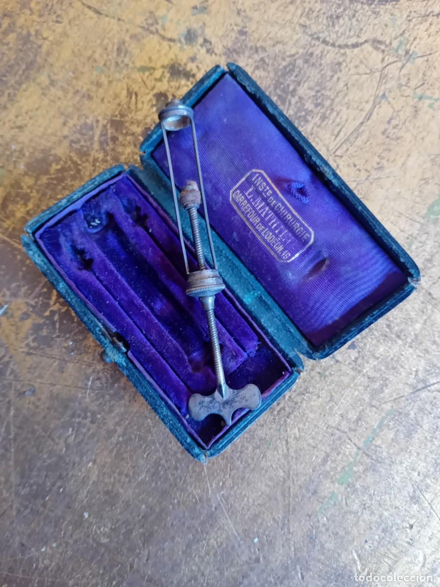 Antig&uuml;edades: Jeringa siglo XIX con estuche original - Foto 2