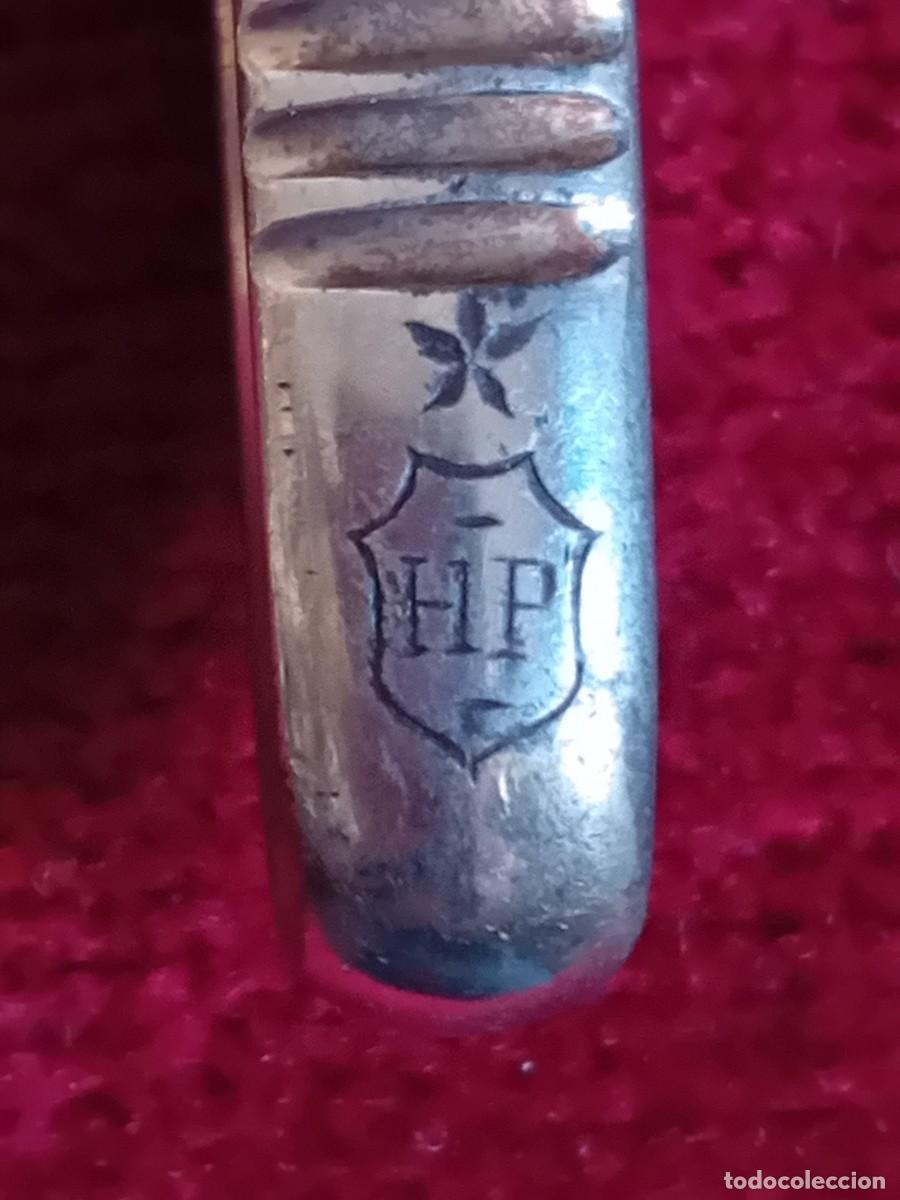 Antig&uuml;edades: Cucharilla siglo XIX marca HP - Foto 2