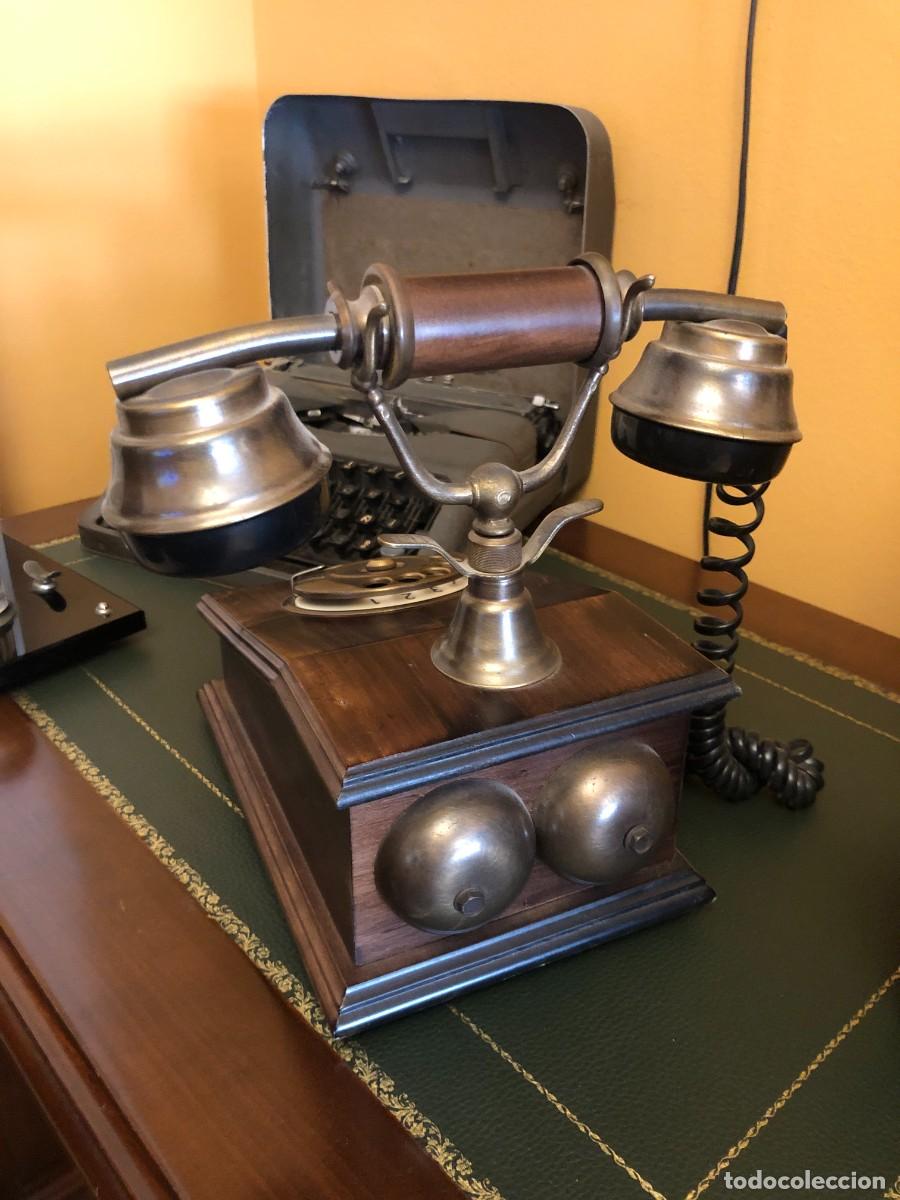 Tel&eacute;fonos: REPLICA TELEFONO ANTIGUO FUNCIONA PERFECTAMENTE - Foto 2