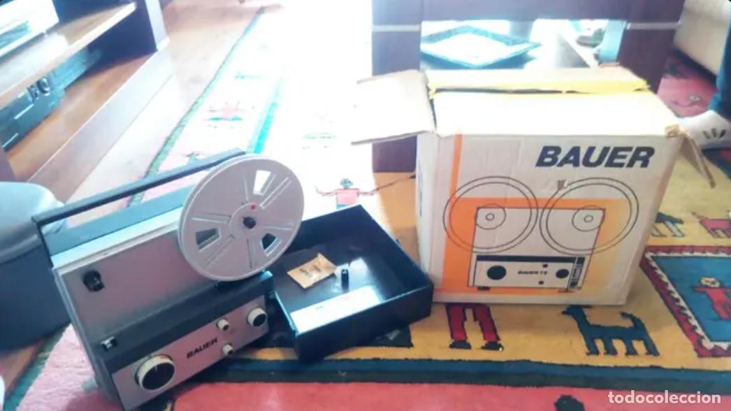 Antig&uuml;edades: proyector Bauer T5 + pel&iacute;cula - Foto 1