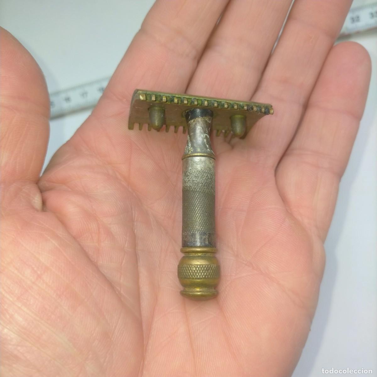 Antig&uuml;edades: MAQUINILLA AFEITAR GILLETTE MADE IN U.S.A - Foto 1