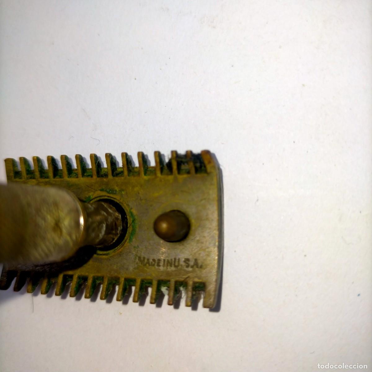 Antig&uuml;edades: MAQUINILLA AFEITAR GILLETTE MADE IN U.S.A - Foto 2