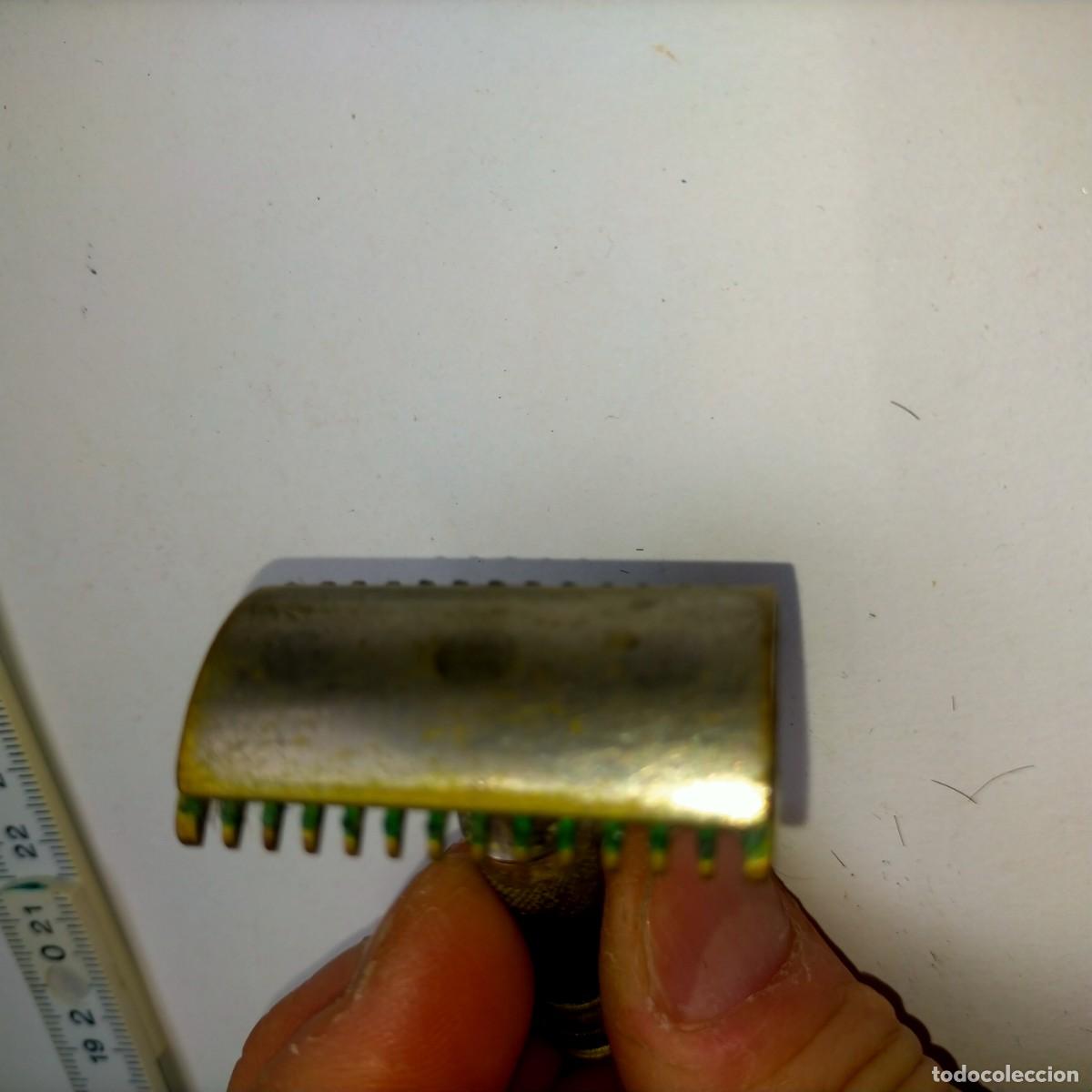 Antig&uuml;edades: MAQUINILLA AFEITAR GILLETTE MADE IN U.S.A - Foto 3