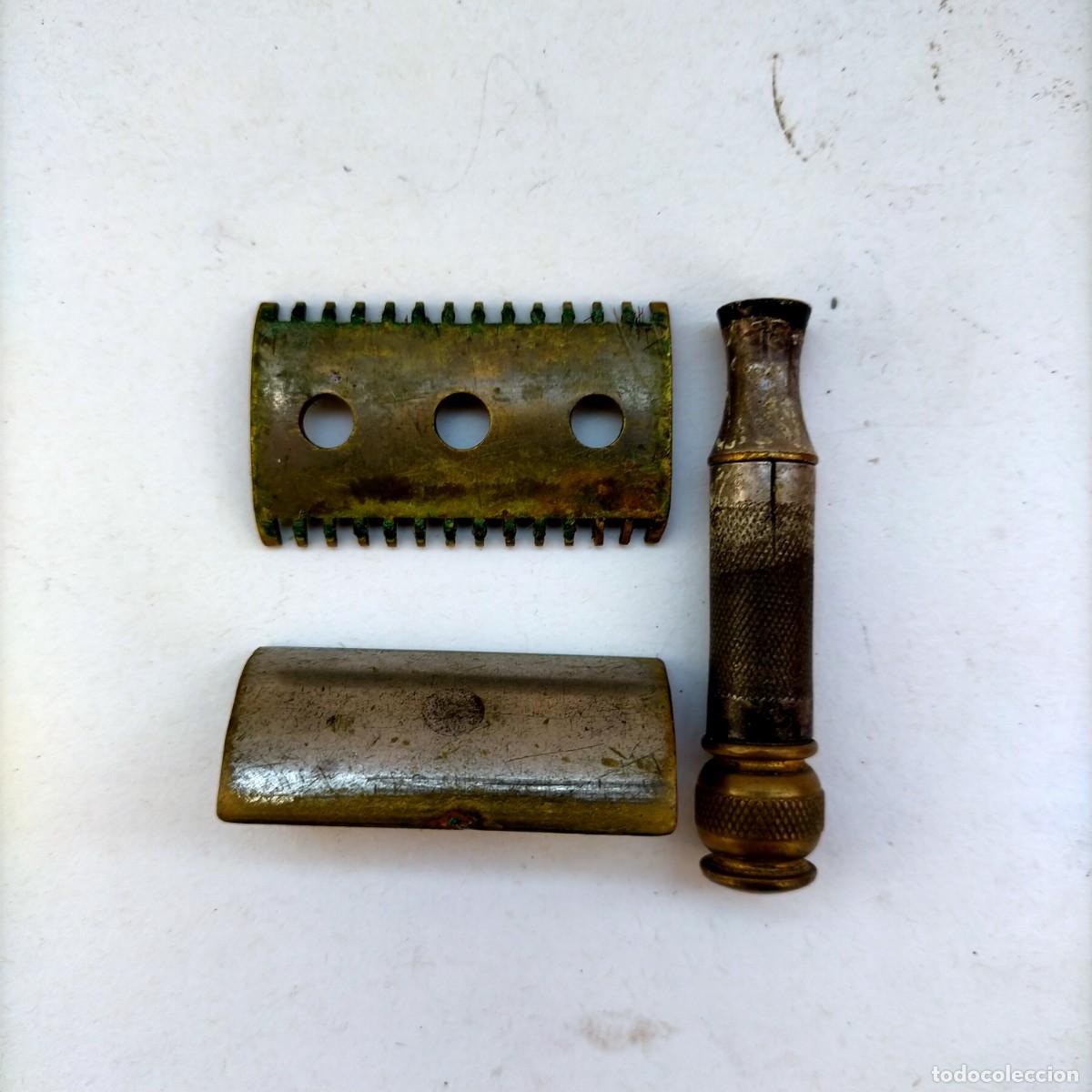 Antig&uuml;edades: MAQUINILLA AFEITAR GILLETTE MADE IN U.S.A - Foto 4