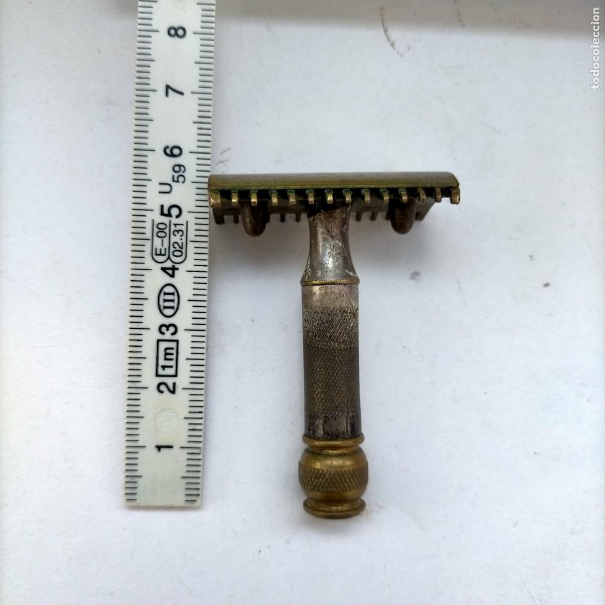 Antig&uuml;edades: MAQUINILLA AFEITAR GILLETTE MADE IN U.S.A - Foto 6
