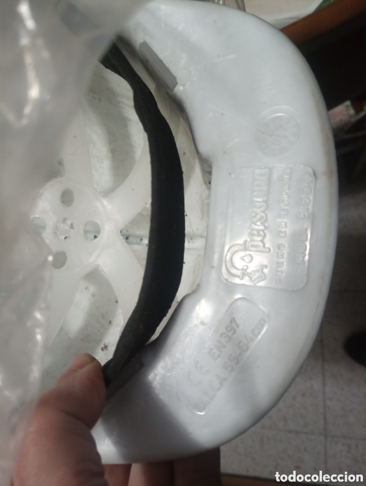 Antig&uuml;edades: Casco trabajo seguridad - Foto 3