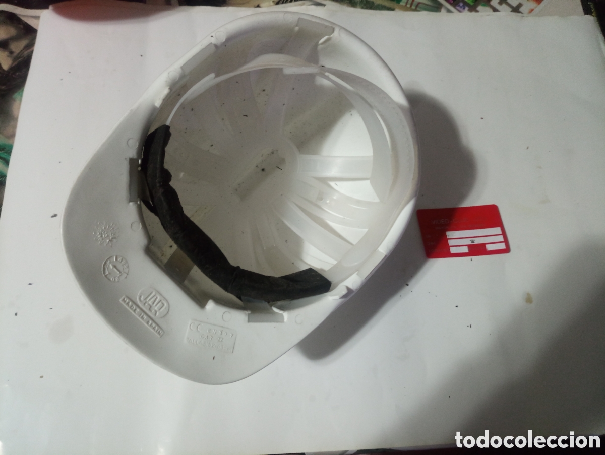 Antig&uuml;edades: Casco trabajo seguridad - Foto 2