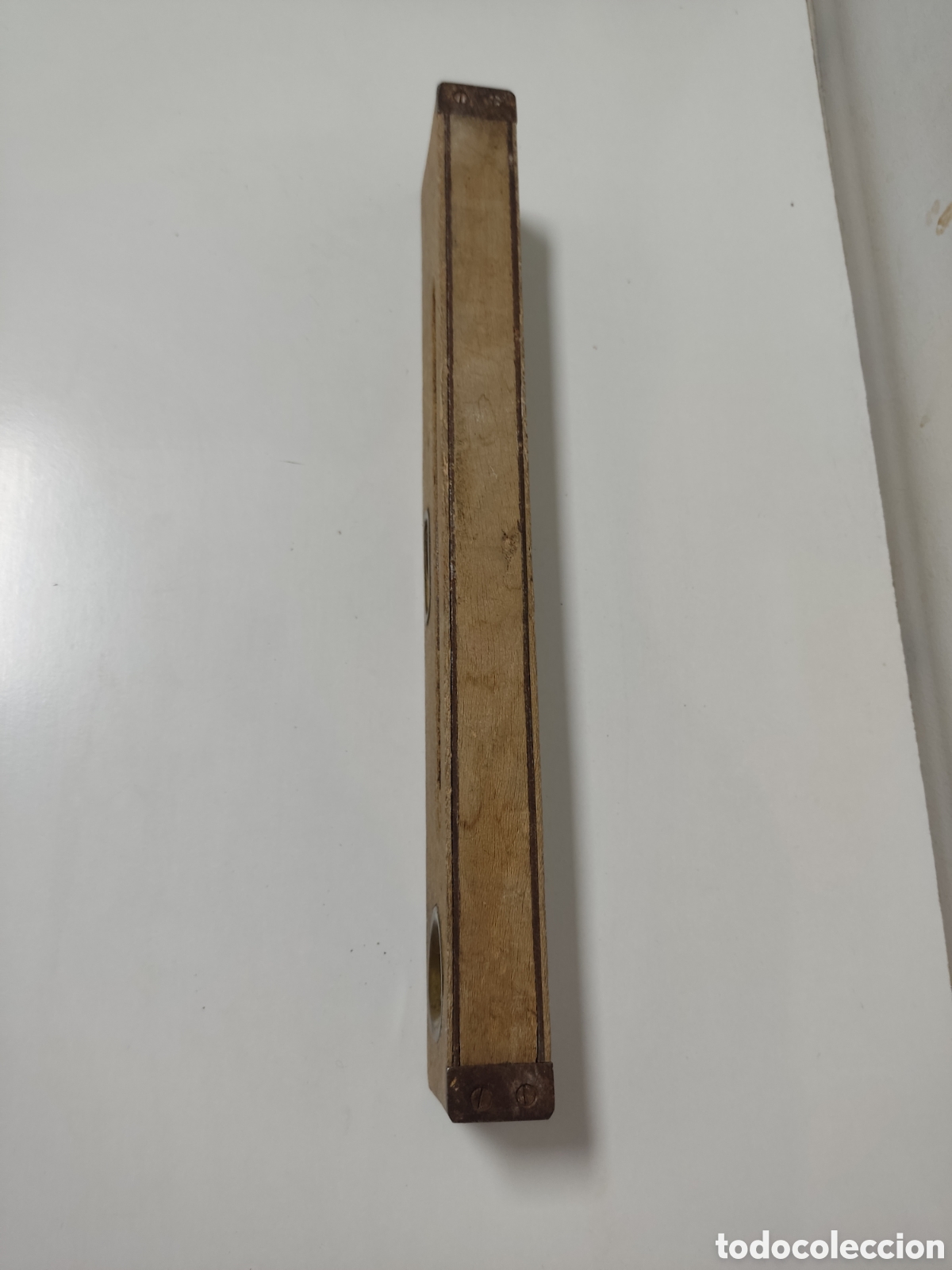 Antig&uuml;edades: Nivel Antiguo de Madera. Marca: ALCA. - Foto 4