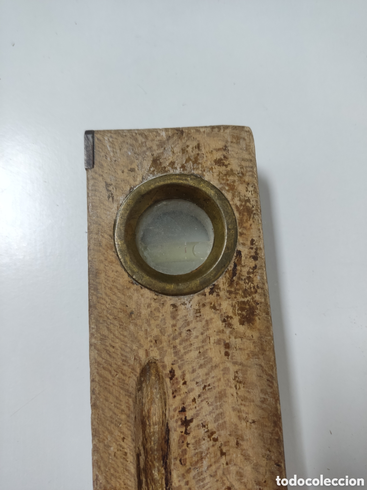 Antig&uuml;edades: Nivel Antiguo de Madera. Marca: ALCA. - Foto 5