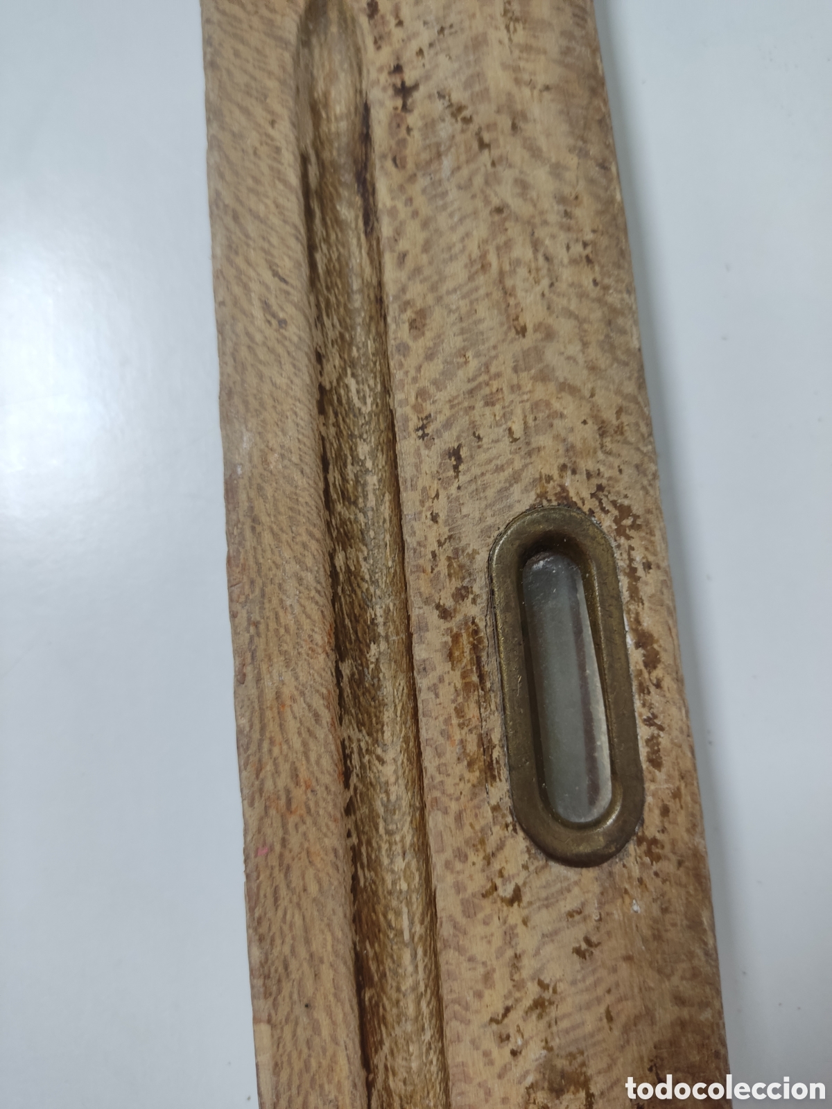 Antig&uuml;edades: Nivel Antiguo de Madera. Marca: ALCA. - Foto 6
