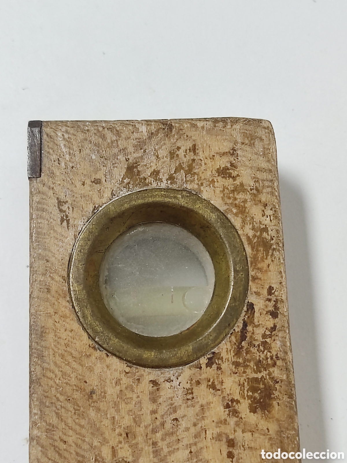 Antig&uuml;edades: Nivel Antiguo de Madera. Marca: ALCA. - Foto 7