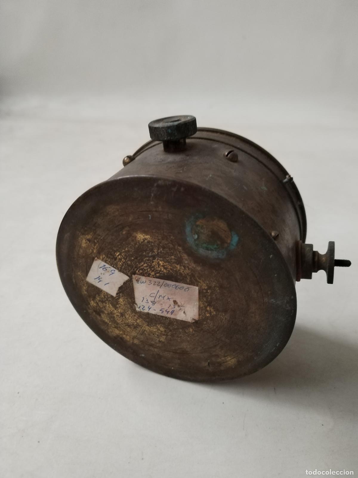 Antig&uuml;edades: antiguo voltimetro millians de bronce - c185 - Foto 7