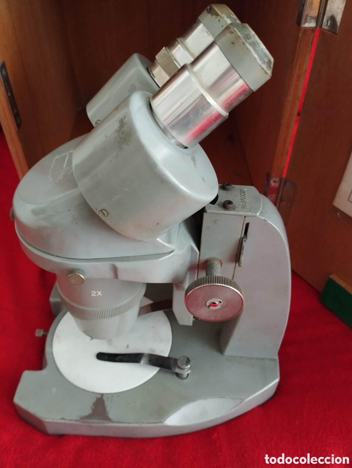 Antig&uuml;edades: Antiguo Microscopio Japon&eacute;s. - Foto 3