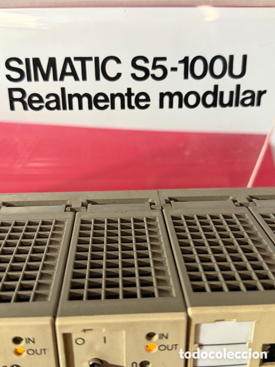 Antig&uuml;edades: Siemens SIMATIC S5-100U PLC Completo - Foto 3