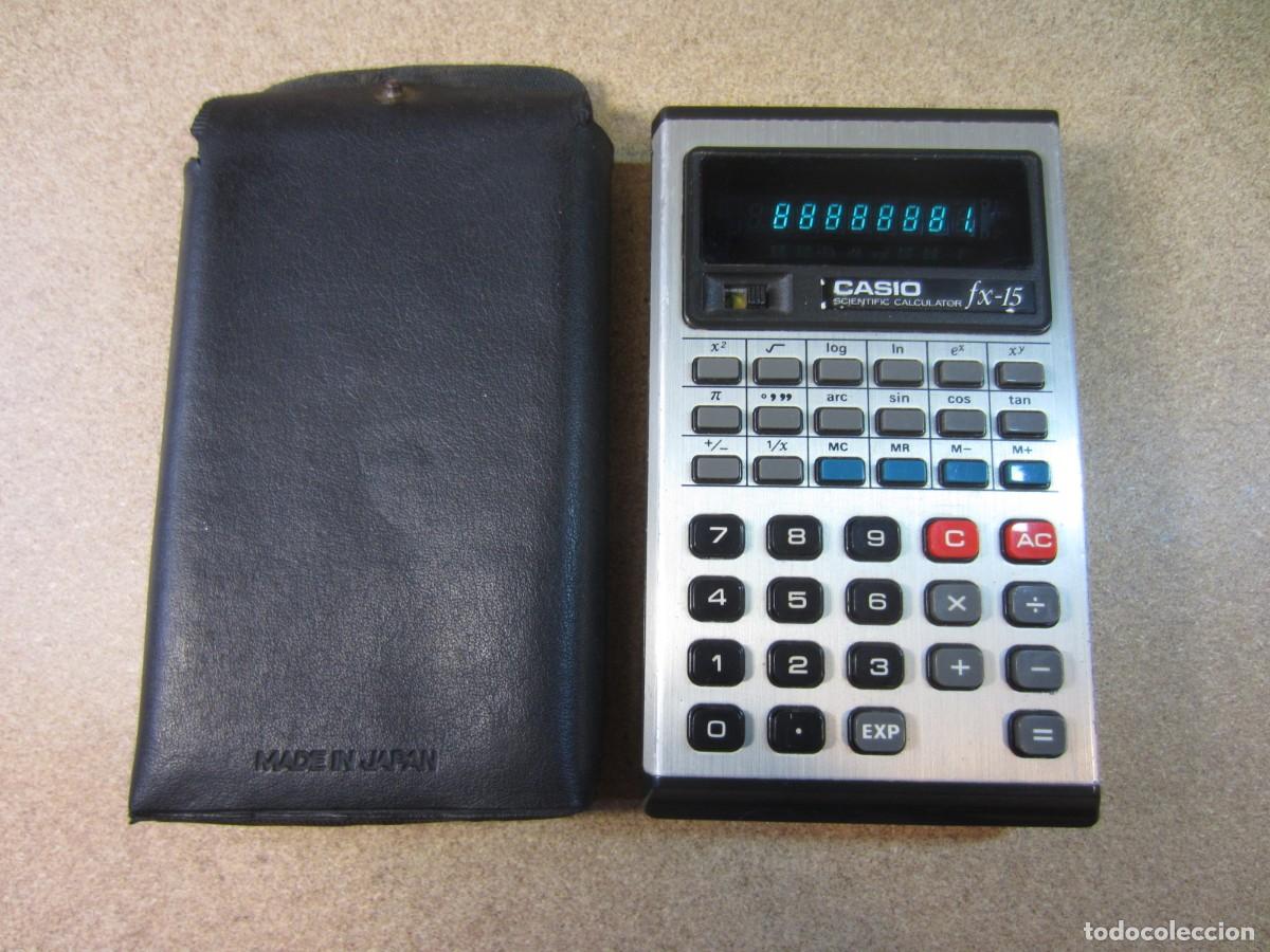 Antig&uuml;edades: Calculadora Cient&iacute;fica Casio FX-15 VFD - Foto 1