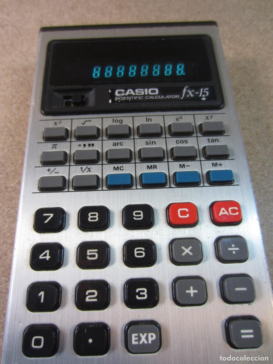Antig&uuml;edades: Calculadora Cient&iacute;fica Casio FX-15 VFD - Foto 4