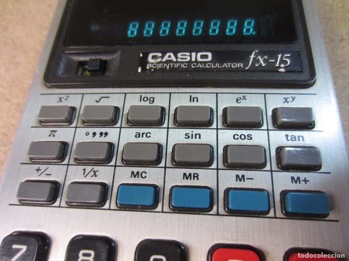 Antig&uuml;edades: Calculadora Cient&iacute;fica Casio FX-15 VFD - Foto 13