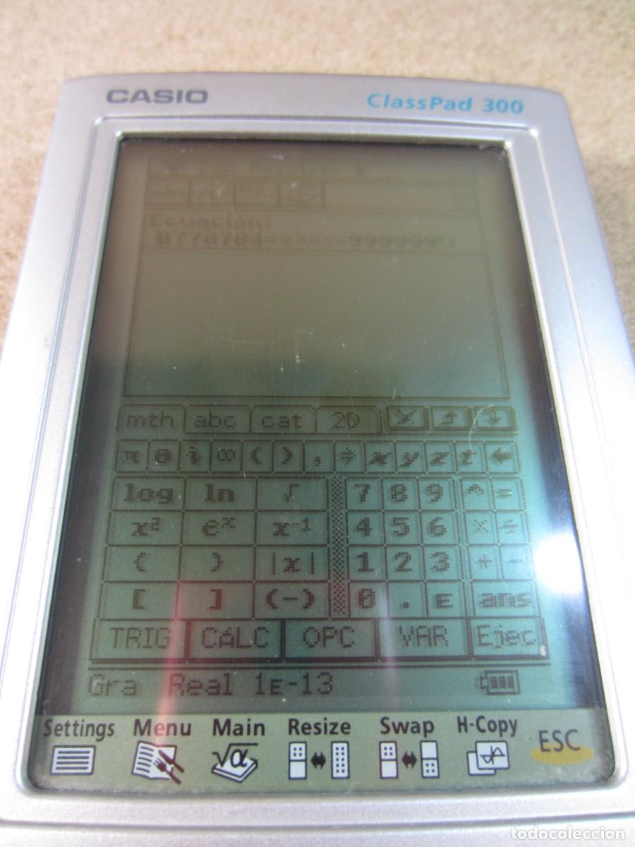 Antig&uuml;edades: Calculadora Grafica Casio ClassPad 300 - Foto 11