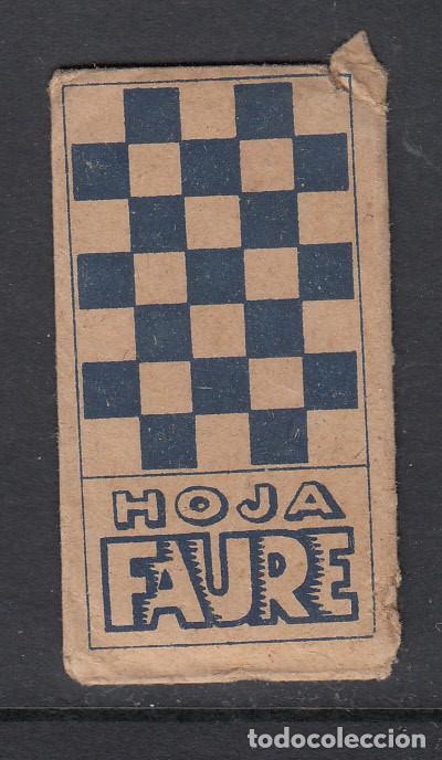 Antig&uuml;edades: FUNDA Y HOJA DE AFEITAR FAURE - Foto 1