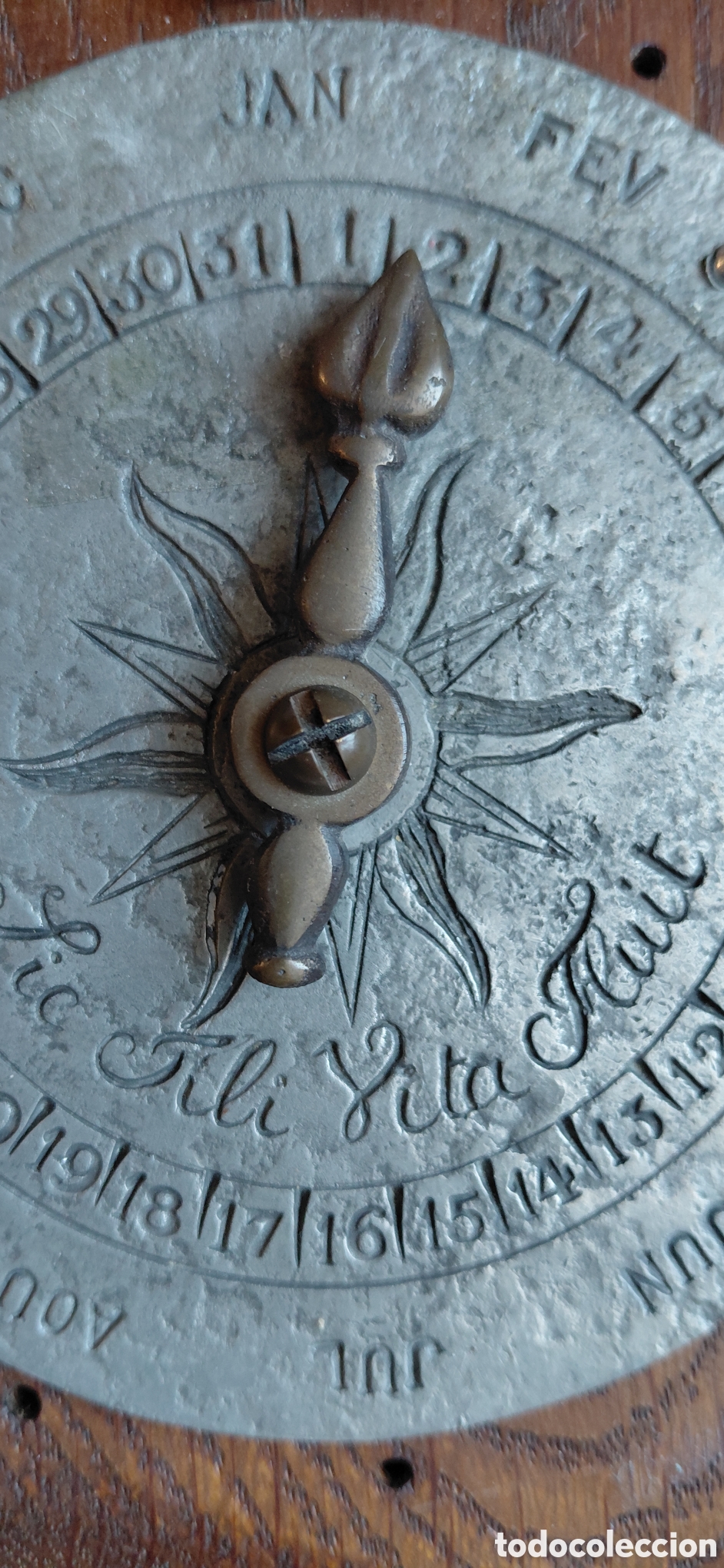 Antig&uuml;edades: Calendario Perpetuo Antiguo Frances - Foto 5
