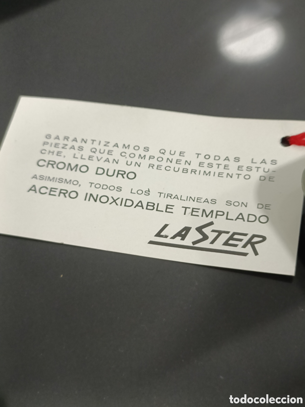 Antig&uuml;edades: Vintage Comp&aacute;s Laster cromo duro 280 - Foto 4