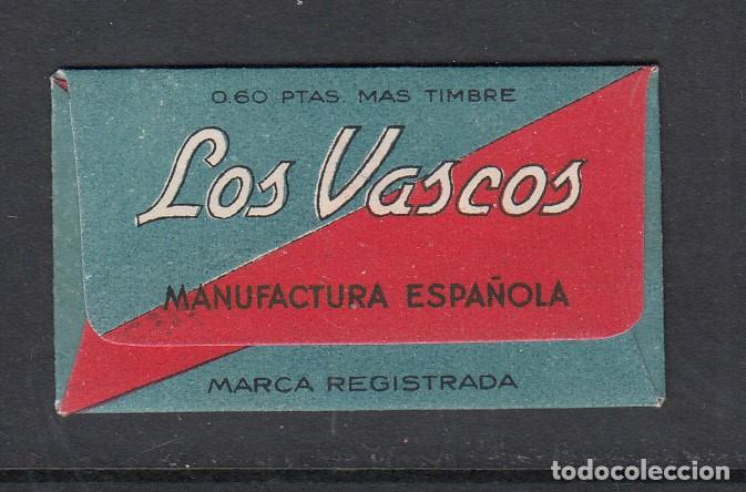 Antig&uuml;edades: FUNDA Y HOJA DE AFEITAR LOS VASCOS - Foto 2