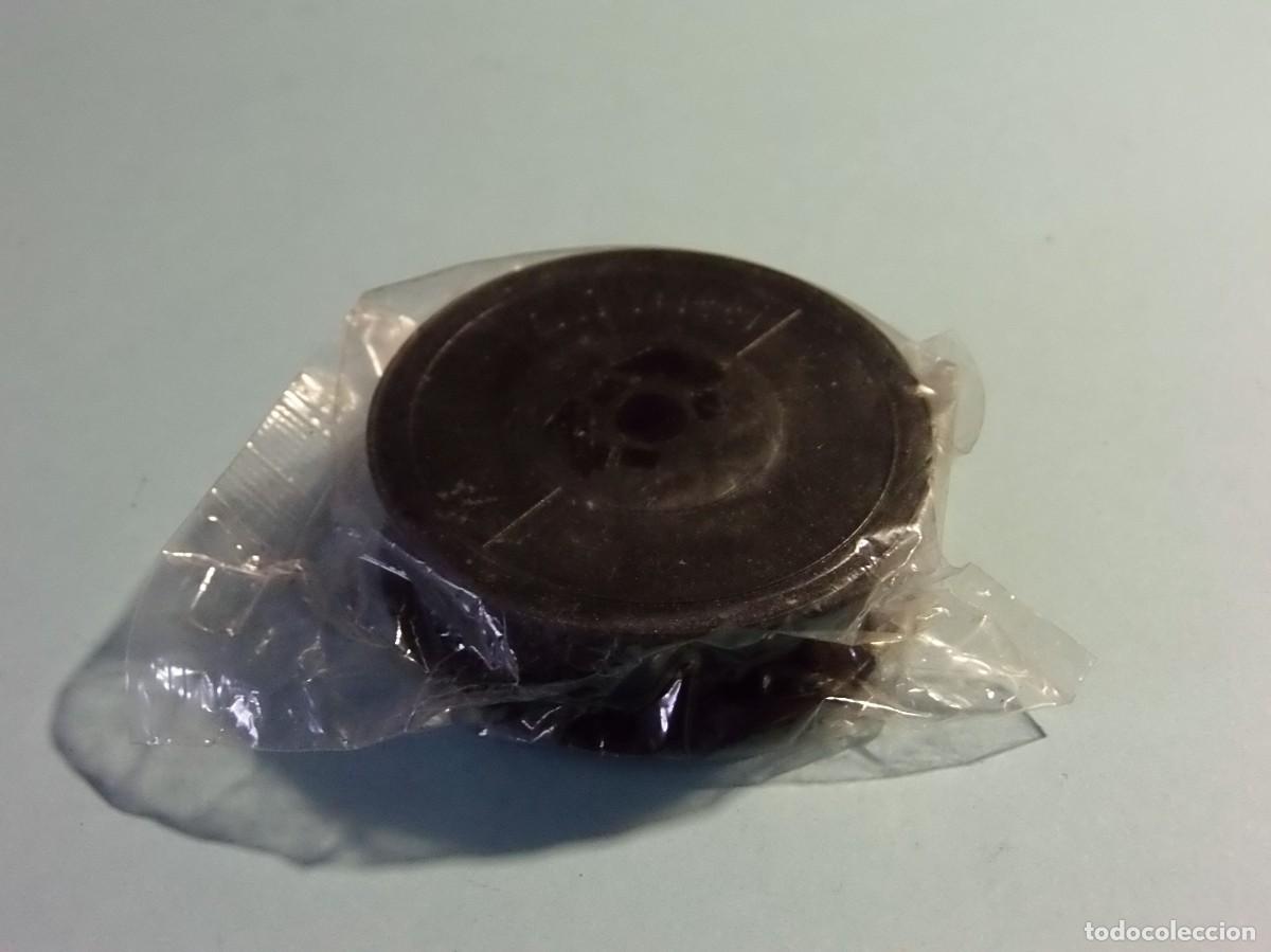 Antig&uuml;edades: ROLLO DE CINTA DE TINTA NEGRA DE NYLON - MARCA OLIVETTI. - Foto 3