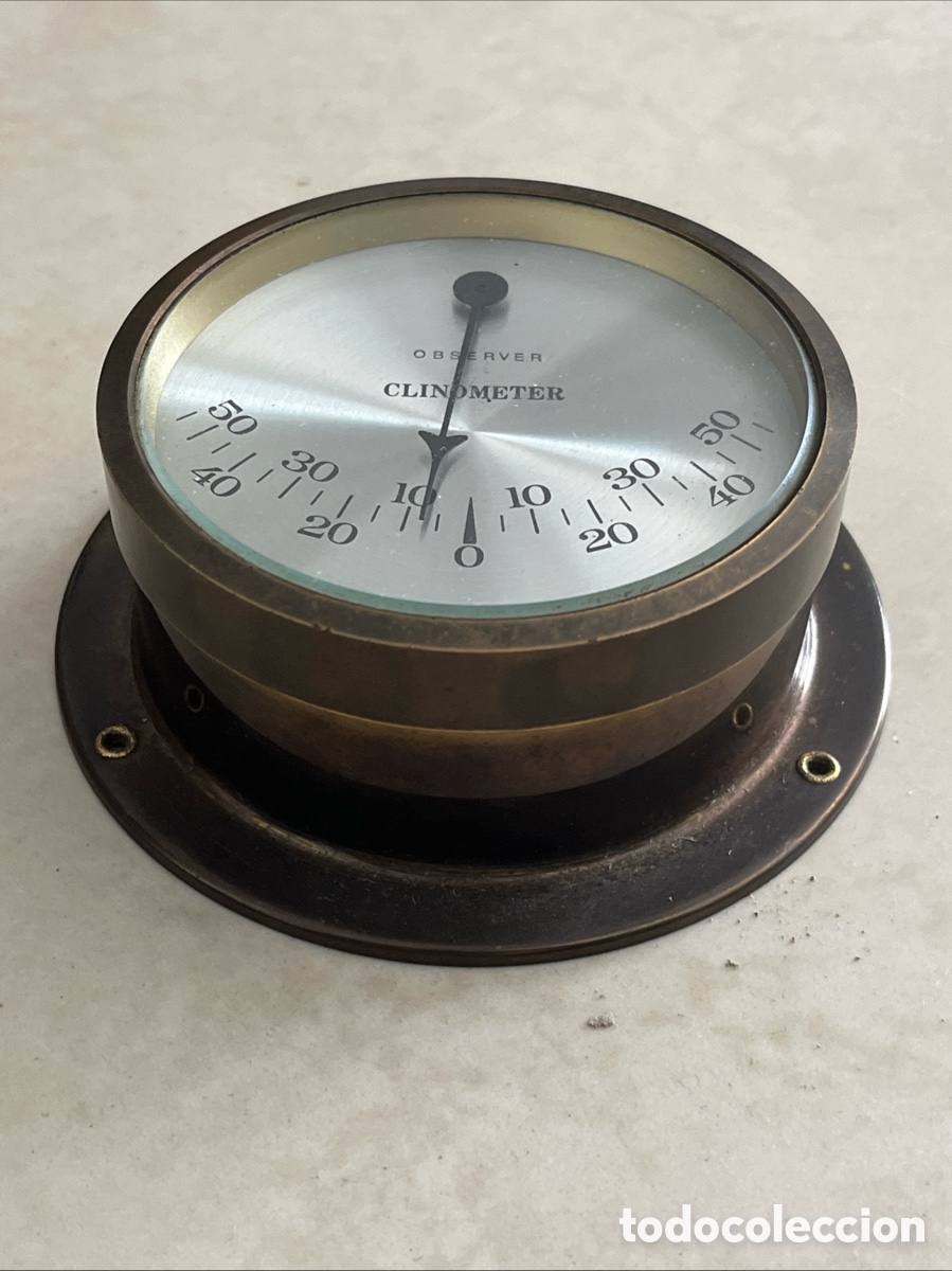 Antig&uuml;edades: Clin&oacute;metro para barco antigo Clinometer - Foto 2