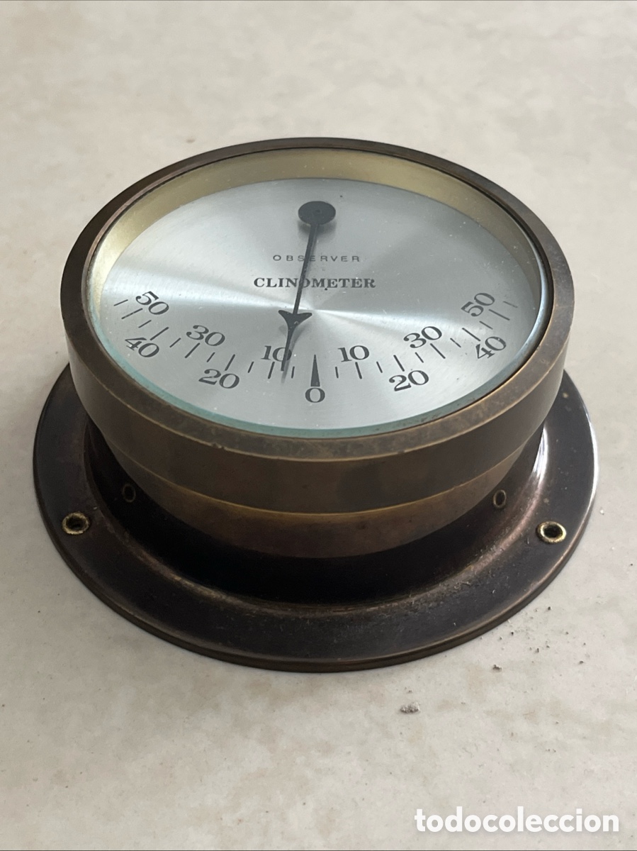 Antig&uuml;edades: Clin&oacute;metro para barco antigo Clinometer - Foto 3