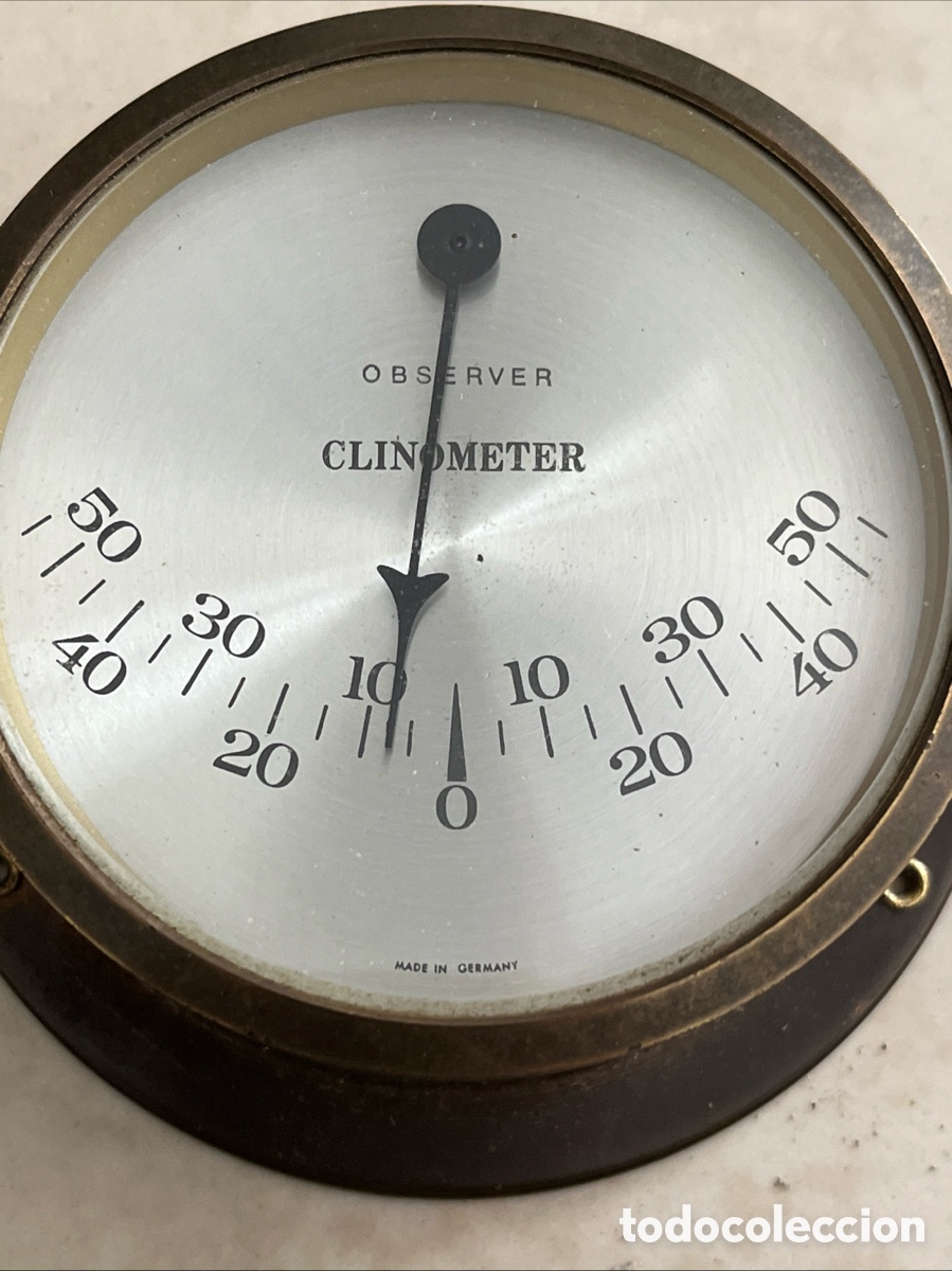 Antig&uuml;edades: Clin&oacute;metro para barco antigo Clinometer - Foto 4