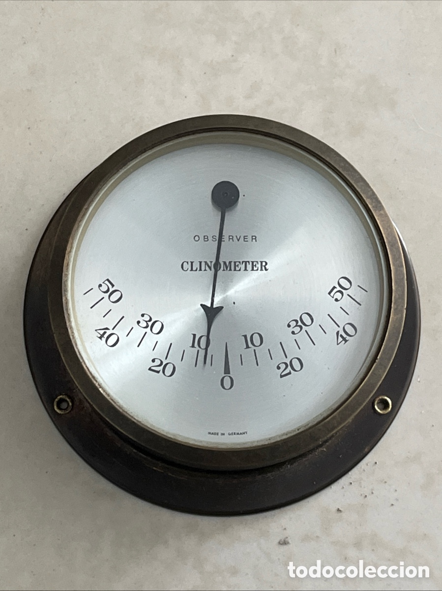 Antig&uuml;edades: Clin&oacute;metro para barco antigo Clinometer - Foto 1