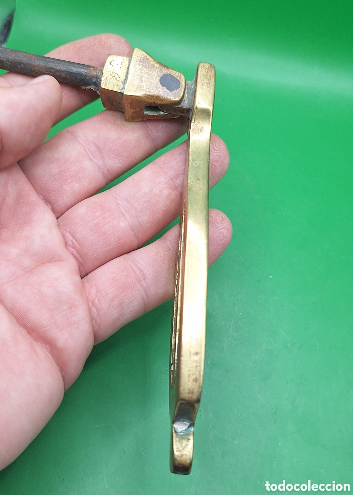 Antig&uuml;edades: Antiguo Llamador de Bronce para Puerta - Foto 8