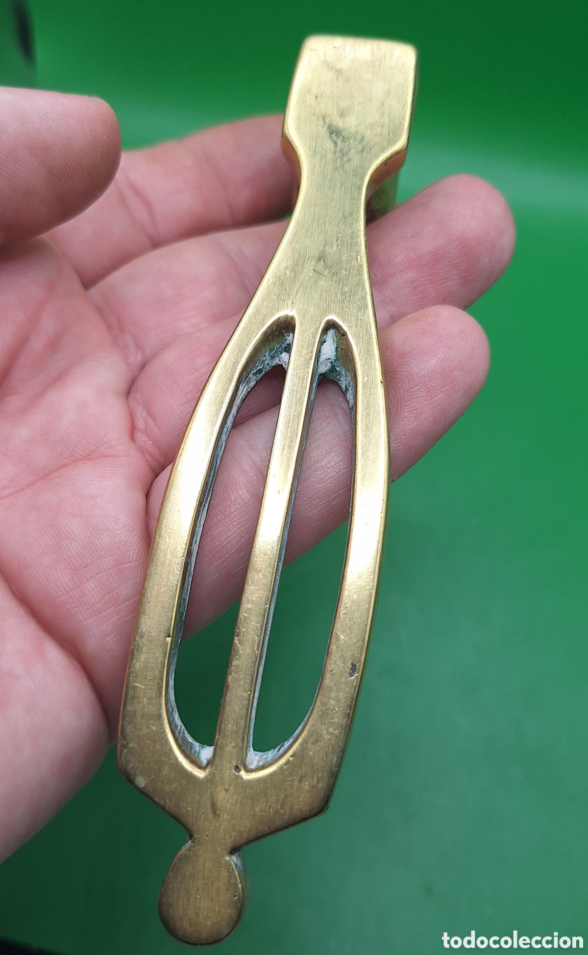 Antig&uuml;edades: Antiguo Llamador de Bronce para Puerta - Foto 10