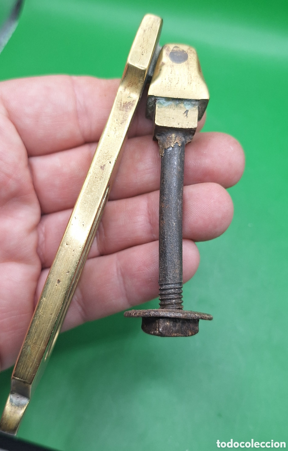 Antig&uuml;edades: Antiguo Llamador de Bronce para Puerta - Foto 12
