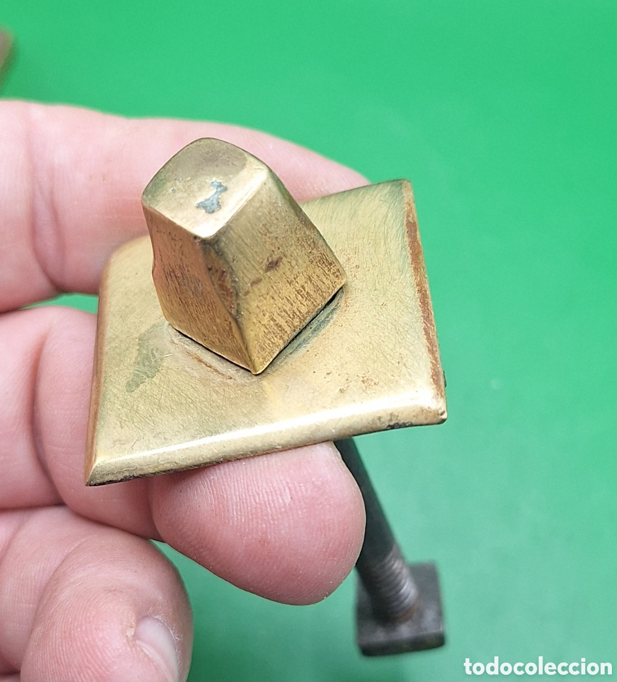 Antig&uuml;edades: Antiguo Llamador de Bronce para Puerta - Foto 15