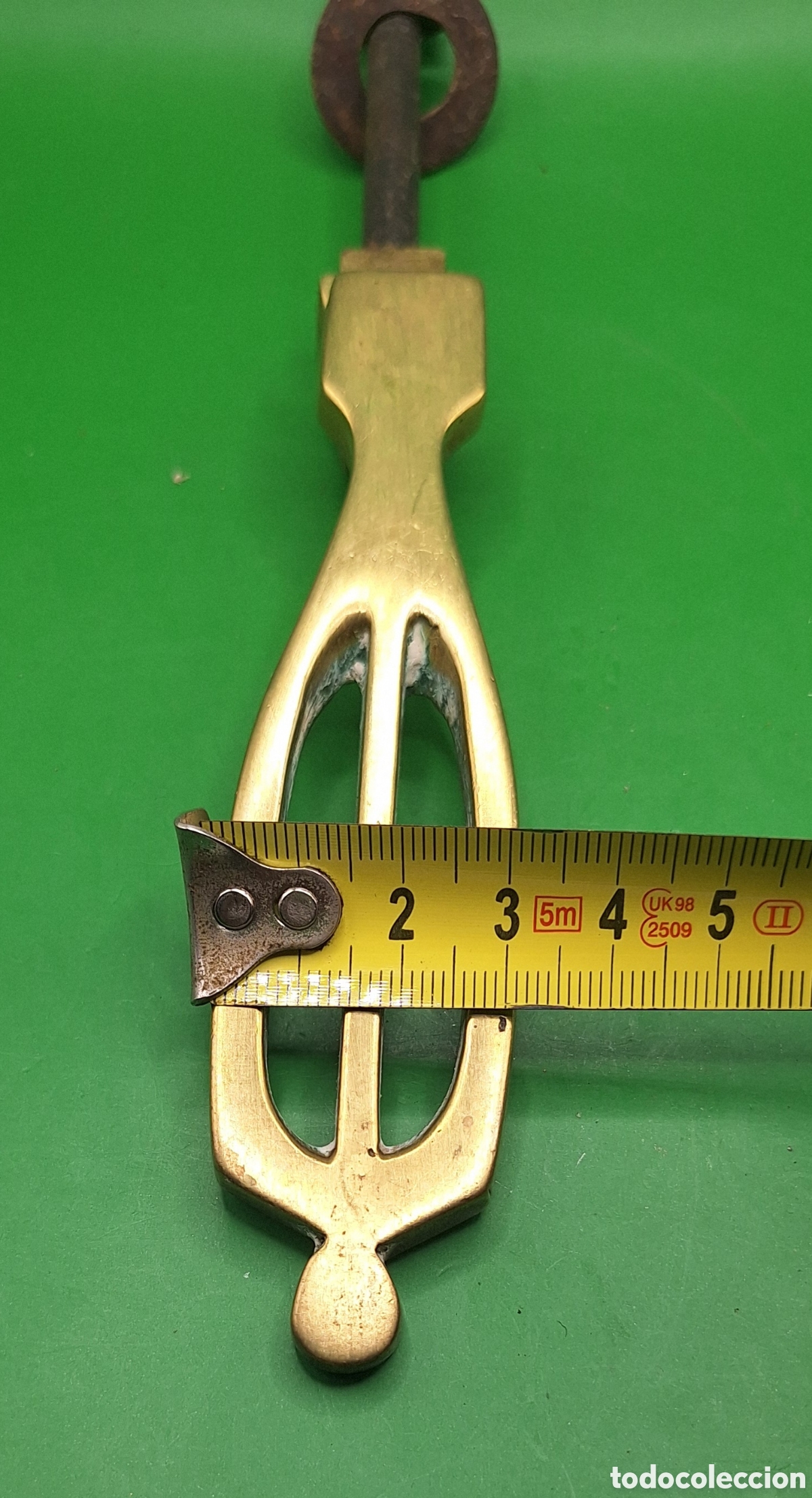 Antig&uuml;edades: Antiguo Llamador de Bronce para Puerta - Foto 20