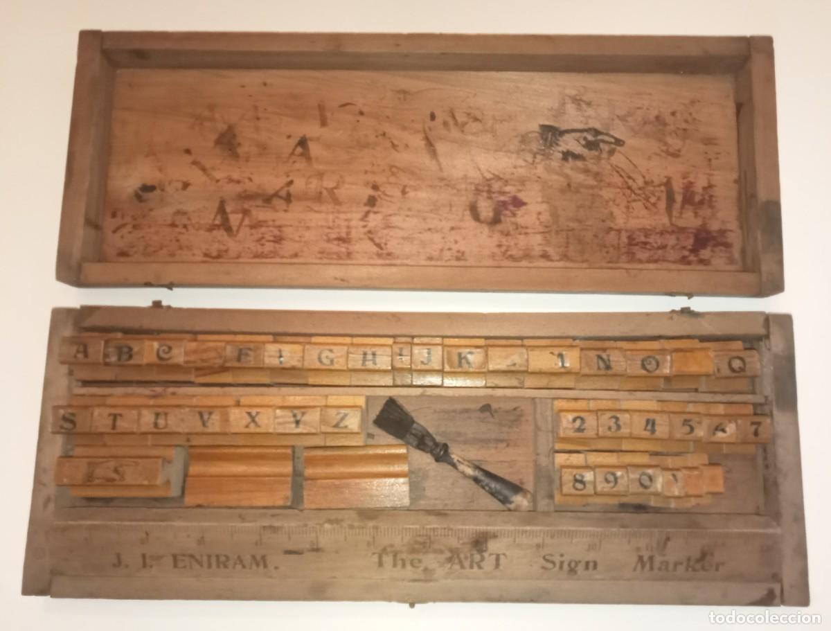 Antig&uuml;edades: IMPRENTILLA ANTIGUA en MADERA - Foto 2