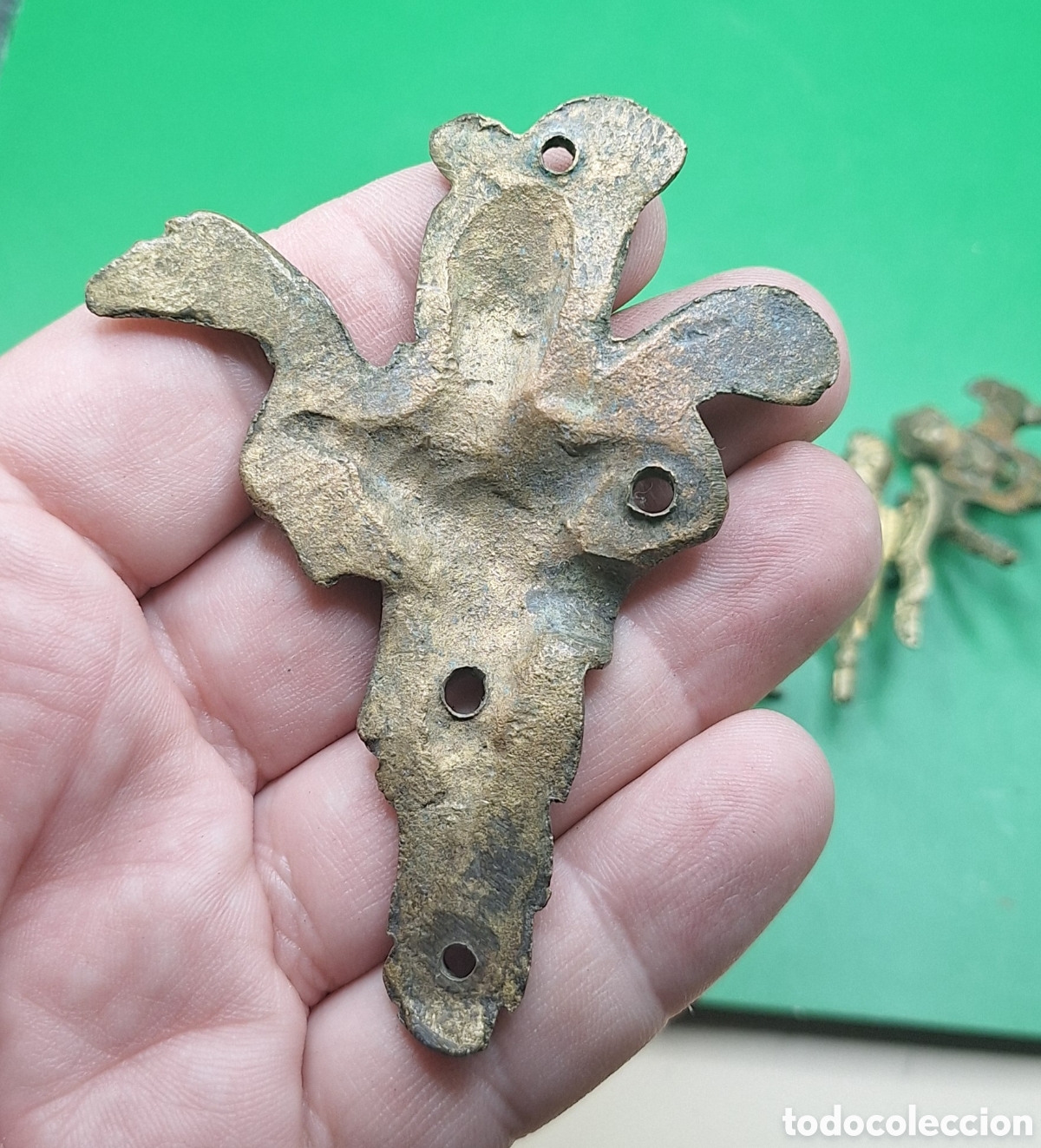 Antig&uuml;edades: Lote de Embellecedores - Remates de Mueble de Bronce - - Foto 17