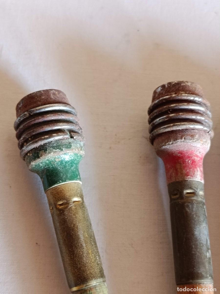 Antig&uuml;edades: Lote 6 bobinas lanzadera tejer - Foto 3