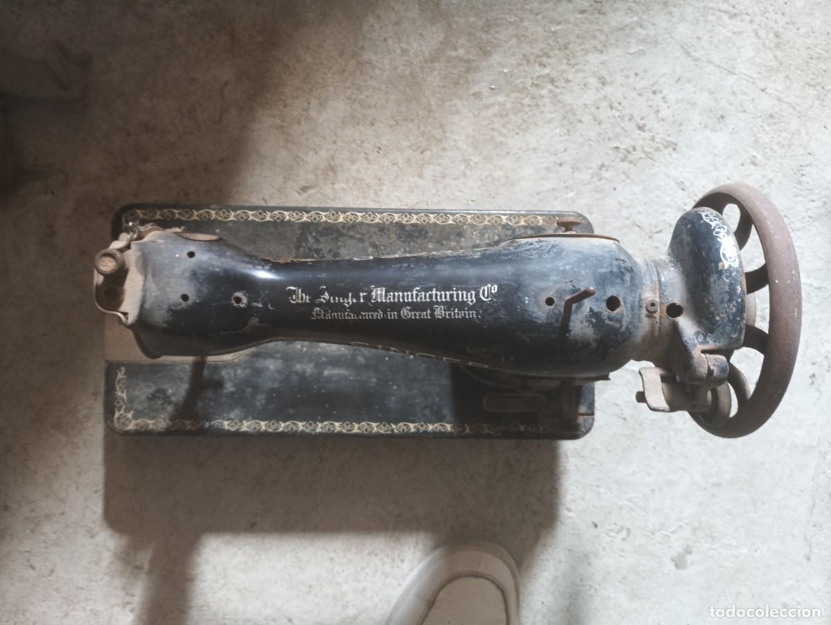 Antig&uuml;edades: M&aacute;quina de coser SINGER - Foto 5