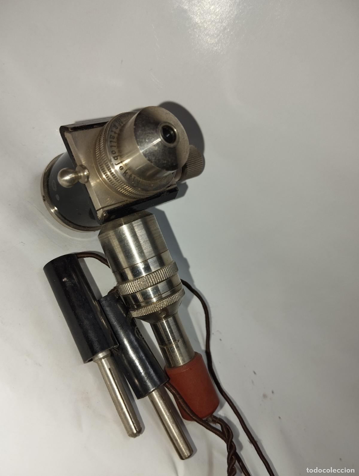 Antig&uuml;edades: LENTE DE MICROSC&Oacute;PIO ACCESORIO OBJETIVO METALLOBJEKTIV - Foto 3