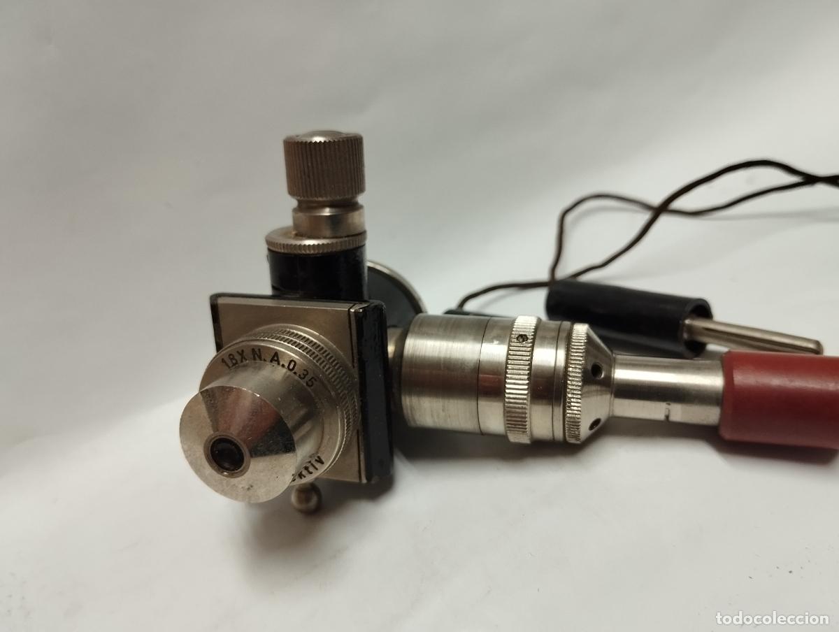 Antig&uuml;edades: LENTE DE MICROSC&Oacute;PIO ACCESORIO OBJETIVO METALLOBJEKTIV - Foto 4