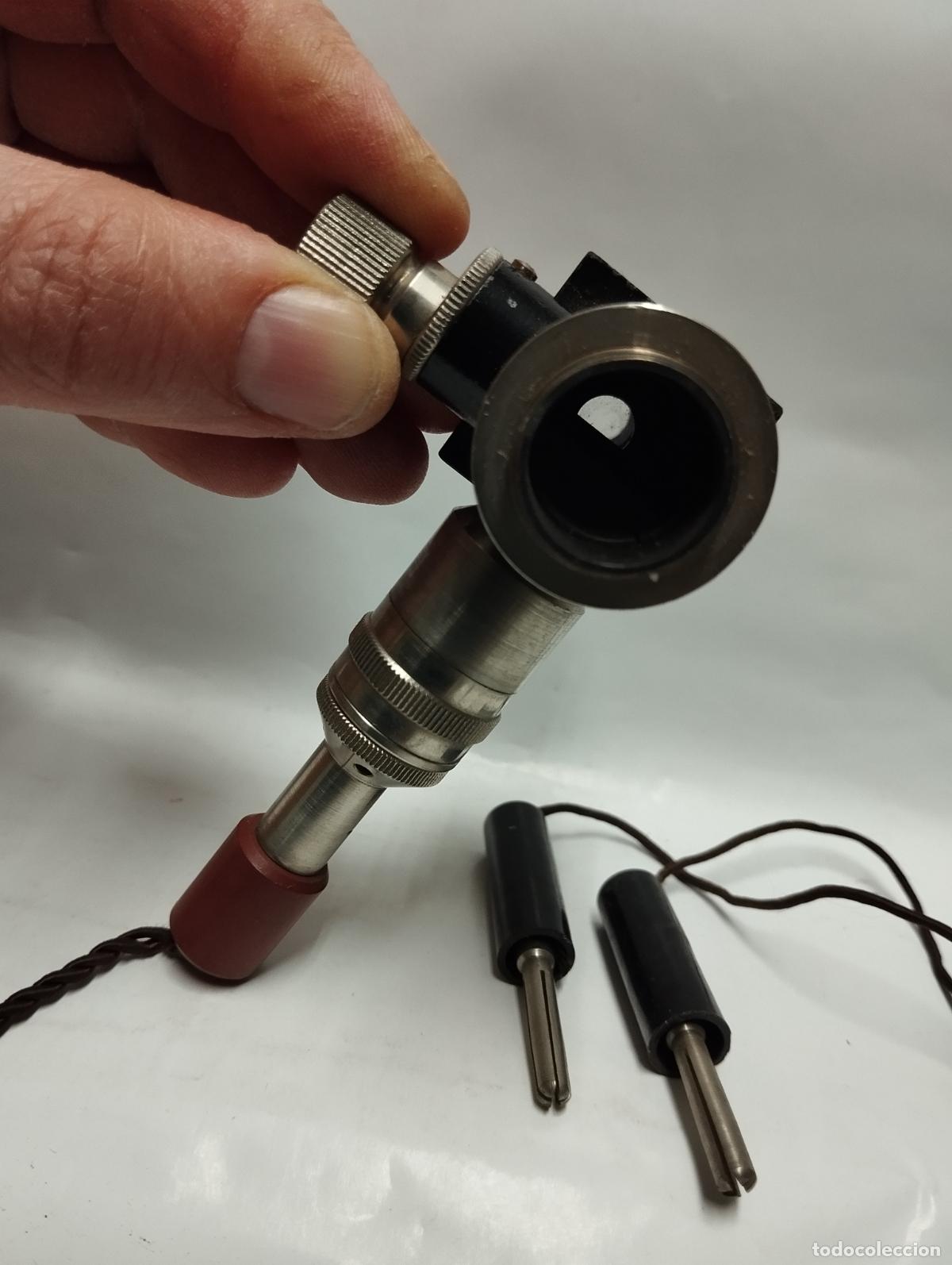 Antig&uuml;edades: LENTE DE MICROSC&Oacute;PIO ACCESORIO OBJETIVO METALLOBJEKTIV - Foto 5