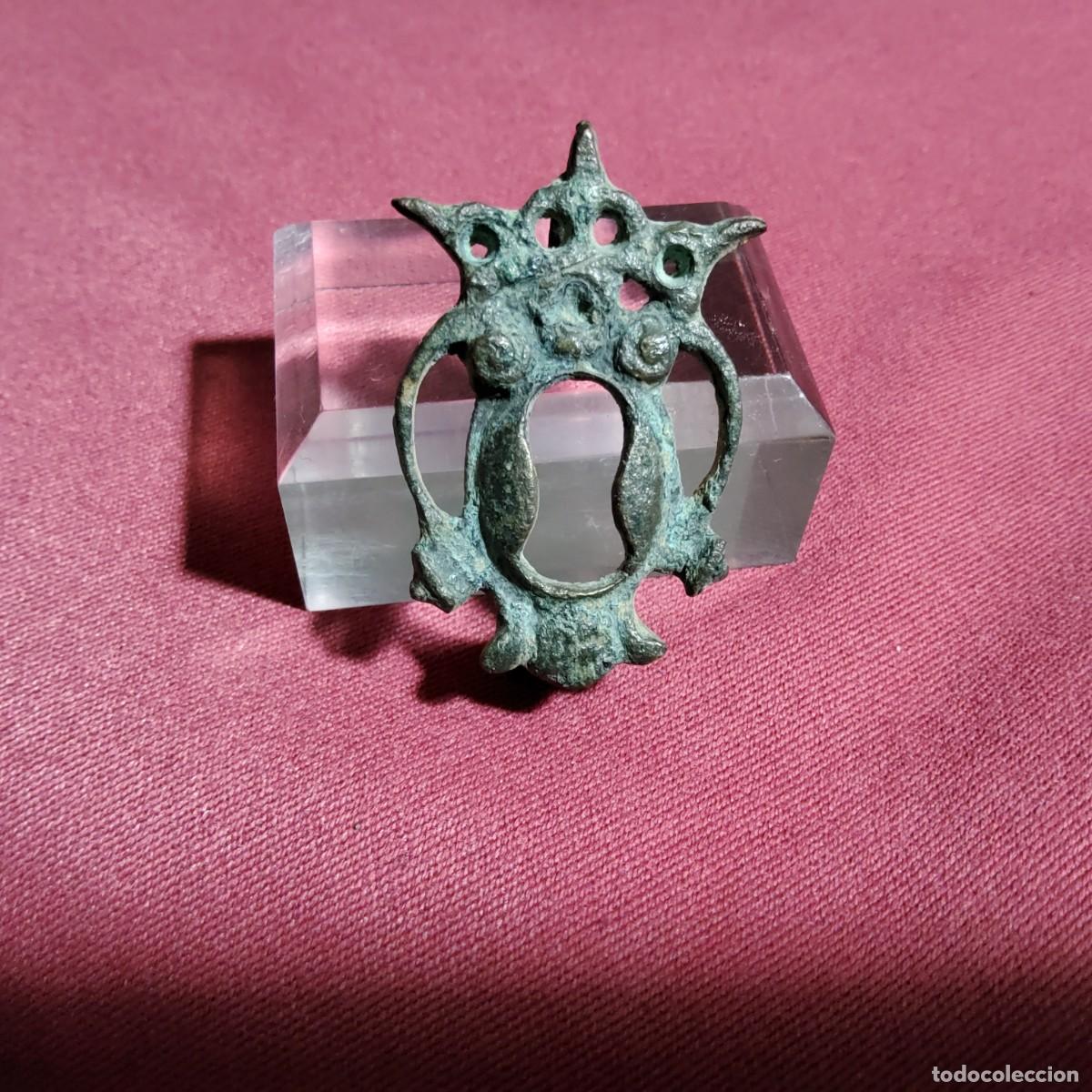 Antig&uuml;edades: ANTIGUO BOCALLAVE DE BRONCE DEL SIGLO XVIII - Foto 2